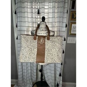 Marleylilly Monogrammed Weekend Tote Bag